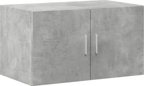 vidaXL betonszürke szerelt fa faliszekrény 70 x 42,5 x 40 cm