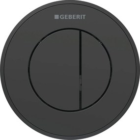 Geberit Typ 10 öblítő gomb WC-hez fekete 116.055.DW.1