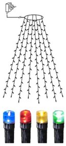 Eglo 410719 - LED Kültéri karácsonyi lánc SERIE LED 160xLED 2m IP44 többszínű