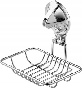 Függő Szappantartó Fürdőszoba Tapadókorongos Acél Fali Zuhany