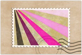 Poszterek 120x80 Lila csíkok