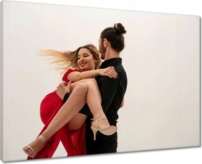 Vászonkép 70x50 Szeretem a táncot Tánc
