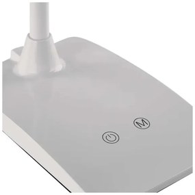 Fényerőszabályozható LED asztali lámpa EDDY LED/6W/230V 3000/4500/6800K fehér
