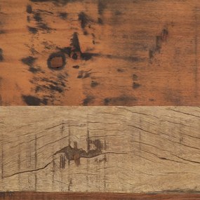 Pad 110x35x46 cm Tömör Fa Újrahasznosított