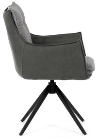 Étkezőszék szett forgó mechanizmussalDCH-D1345 GREY2, 2 db