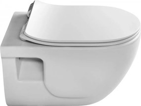 Sanovit BRILLA fali WC - rimless - perem nélküli