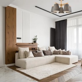 ELLIE mennyezeti lámpa 5xE27/60W/230V szürke