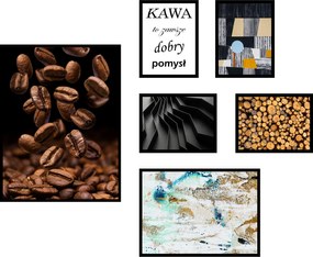 Poszterek 6db-os konyhai képkompozíció szett