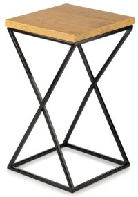 LOFT virágtartó állvány 40x24 cm fekete/barna