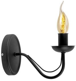 Helam Fali lámpa MALBO E14/10W K-2910/1 BK