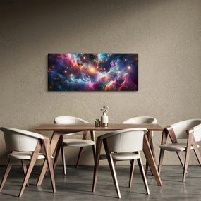 Kép - Sötét univerzum (120x50 cm)