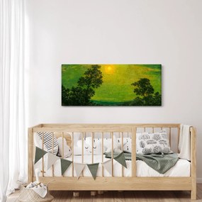 Kép - Imitator of Ralph Albert Blakelock, Moonlight, reprodukciók (120x50 cm)