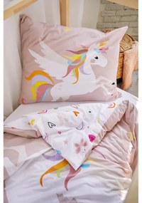 Egyszemélyes pamut gyerek ágyneműhuzat 140x200 cm Unicorn – Bonami Selection