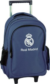 Real Madrid Blue gurulós iskolatáska, táska 46 cm