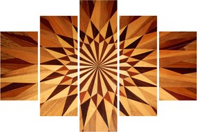 Kép - Fa kollázs (150x105 cm)