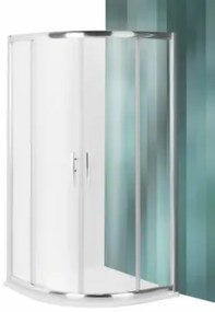 Roltechnik Proxima Line PXR2N íves zuhanykabin 185 cm magas átlátszó üveggel 100x100 cm