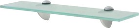 vidaXL Lebegő üvegpolc 40x10 cm 8 mm
