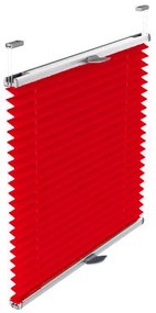 Gario Pliszé függöny Standard Piros Szélesség: 72,5 cm