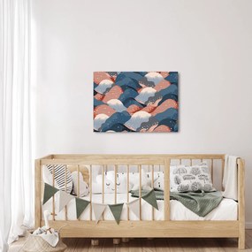Kép - Japán hullámok (70x50 cm)