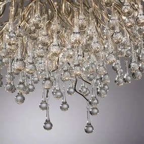 Paul Neuhaus 8092-55 - Felületre szerelhető ICICLE csillár 14xG9/40W/230V, átmérő 100 cm, króm