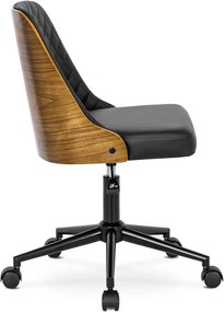 Elegáns Irodai Forgószék Fekete Színben. ALASKA