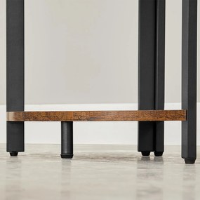 Sarok polcos állvány TAYLOR 5 polc 150x30 cm, rusztikus barna