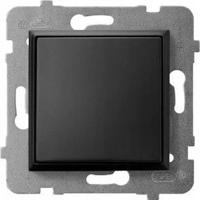 Aria Egykapcsolós kapcsoló fekete LP-1U/m/33 Ospel