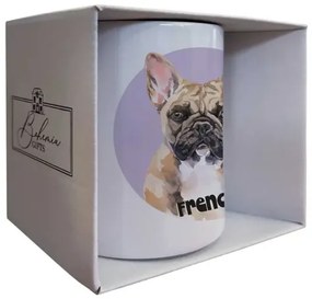 Bohemia Gifts Kerámia bögre - Frenchie, 350 ml