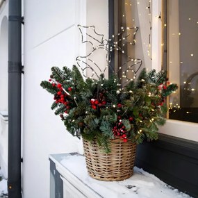 Brilagi - LED kültéri karácsonyi dekoráció LED/3xAA IP44 55x32 cm csengők