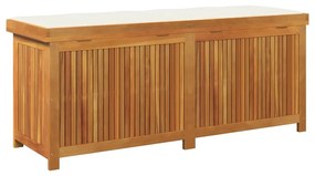 tömör akácfa kültéri párnatartó láda 150x50x60,5 cm
