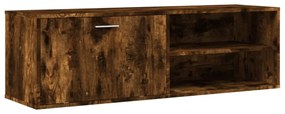 füstös tölgy színű szerelt fa TV-szekrény 120x34x37 cm