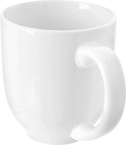 Fehér porcelán bögre kávé tea gyógynövény italok nagy 450 ml