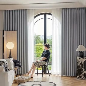 ARÔME HOME Sötétítő függöny, sötét szürke, 135 x245 cm