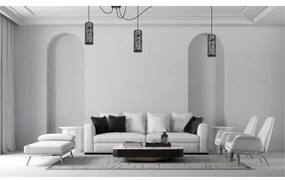 Csillár zsinóron AVALO 3xE27/60W/230V pók szürke/fekete