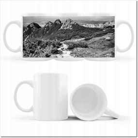 Bögre fényképpel Tátra Lengyel hegyek Kilátás