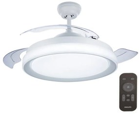 Philips BLISS LED mennyezeti ventilátor 35W 230V 5500/4000/2700K fehér + DO