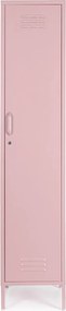 Világos rózsaszín fém zárható szekrény 38x185x46 cm Cambridge – Yes Everyday