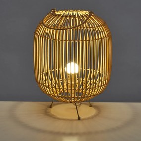 Rattan asztali lámpa - Casa Selección