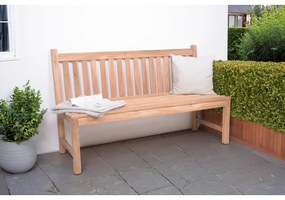 Natúr színű tömörfa kerti pad Solo – Garden Pleasure