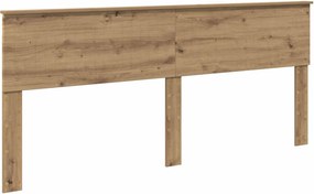 vidaXL Fejtámla Artisan tölgy 200 cm Faanyag