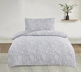 Boston szürke jacquard damaszt lapok 200x140cm+90x70cm TiaHome