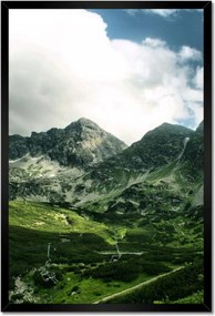 Poszterek keretben 40x60 Tátra Lengyel hegyek Kilátás