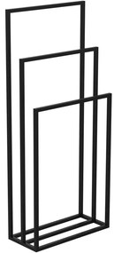 Luminex Törölközőtartó 105x45 cm fekete 9900