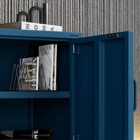 Éjjeliszekrény MIA, 424 x 595 x 400 mm, Modern: sötétkék