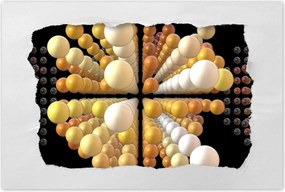 Poszterek 60x40 NarancssĂĄrga absztrakt
