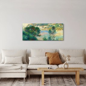 Kép - Auguste Renoir, View of Monte Carlo from Cap Martin, reprodukciók (120x50 cm)