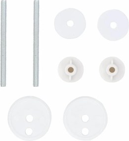 2 db bambuszmintás MDF WC-ülőke