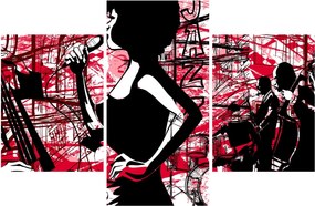 Kép - Jazz (90x60 cm)