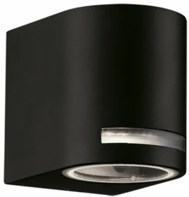 Strühm Forest 80x70 mm ívelt kültéri oldalfali lámpa GU10-es foglalattal