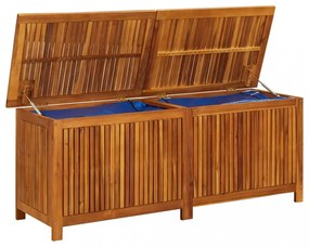 tömör akácfa kerti tárolóláda 150 x 50 x 58 cm